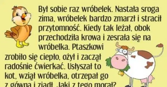 Dowcip o wróbelku: Morały, humor i ponadczasowa lekcja życia